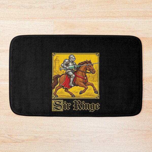 Item preview, Sir Ringe Medieval Knight and Syringe Pun designed and sold by elderberry.