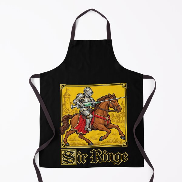 Item preview, Sir Ringe Medieval Knight and Syringe Pun designed and sold by elderberry.
