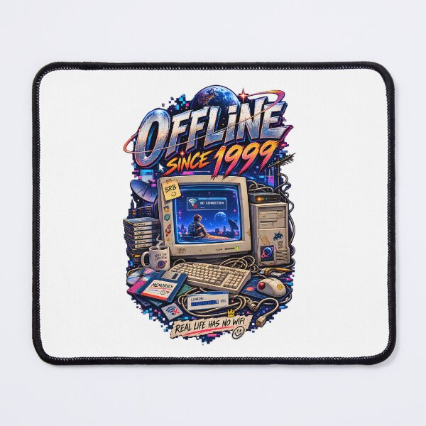 Item preview, Offline Since 1999 – Retro Computer Y2K Nostalgia designed and sold by Tlion.