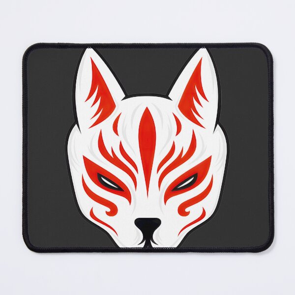 Item preview, Kawaii Kitsune Mask Sticker | Cute Japanese Anime Fox Vinyl Decal LIMITED EDITION designed and sold by YoussefQarbi.
