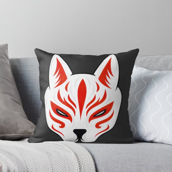 Item preview, Kawaii Kitsune Mask Sticker | Cute Japanese Anime Fox Vinyl Decal LIMITED EDITION designed and sold by YoussefQarbi.