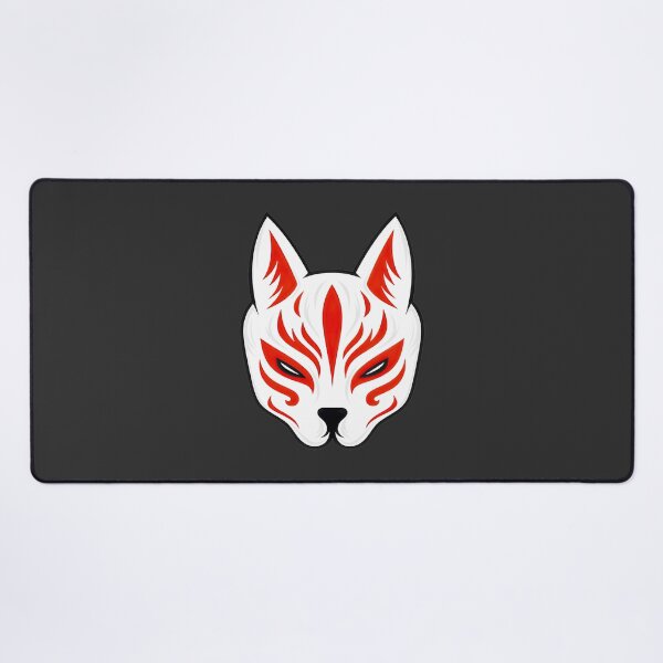 Item preview, Kawaii Kitsune Mask Sticker | Cute Japanese Anime Fox Vinyl Decal LIMITED EDITION designed and sold by YoussefQarbi.