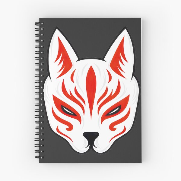 Item preview, Kawaii Kitsune Mask Sticker | Cute Japanese Anime Fox Vinyl Decal LIMITED EDITION designed and sold by YoussefQarbi.