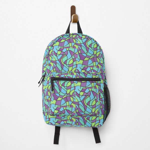 Item preview, Cool Tones Squiggle and Dots Design designed and sold by Honeybee Cameron.