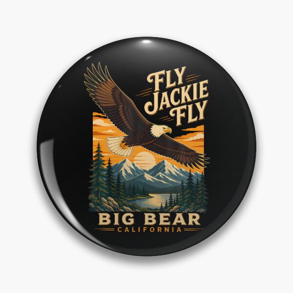 Item preview, FLY JACKIE FLY BIG BEAR CALIFORNIA designed and sold by JamesCrArt.