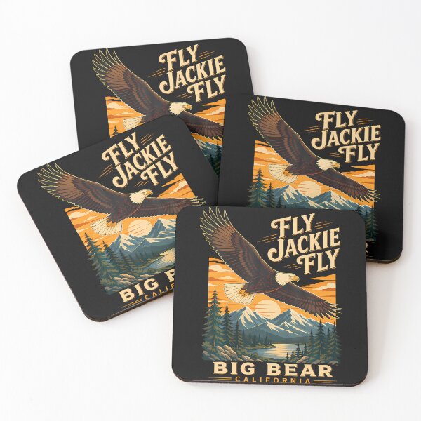 Item preview, FLY JACKIE FLY BIG BEAR CALIFORNIA designed and sold by JamesCrArt.