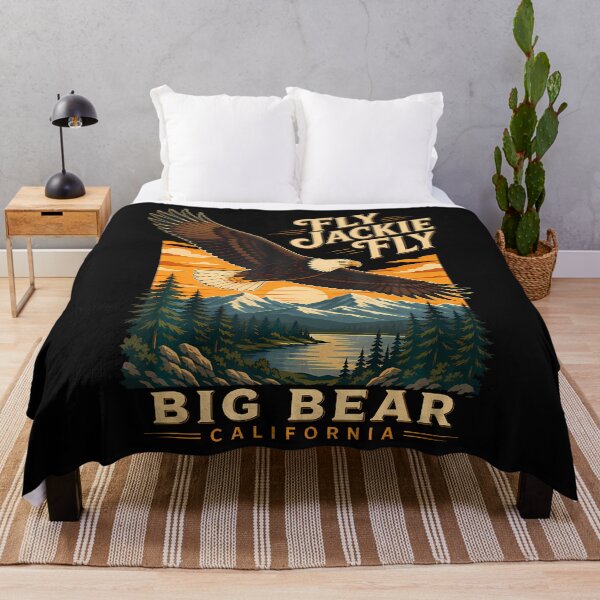 Item preview, FLY JACKIE FLY BIG BEAR CALIFORNIA designed and sold by JamesCrArt.