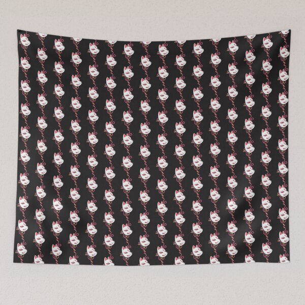 Item preview, Kitsune Mask PERFECT GIFT FOR YOU AND FRIENDS designed and sold by YoussefQarbi.