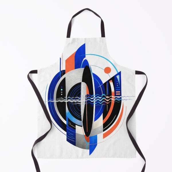 Item preview, Signal Drift – Futuristic Geometric Abstract Design designed and sold by MotasDesigns.