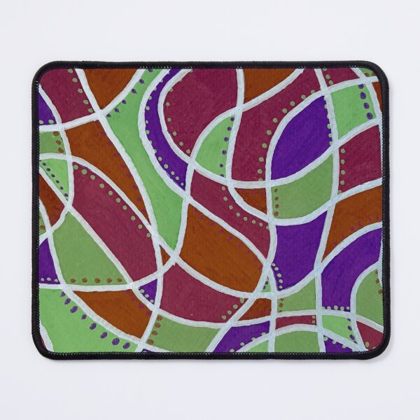 Item preview, Dark Squiggle and Dots Design designed and sold by Honeybee Cameron.