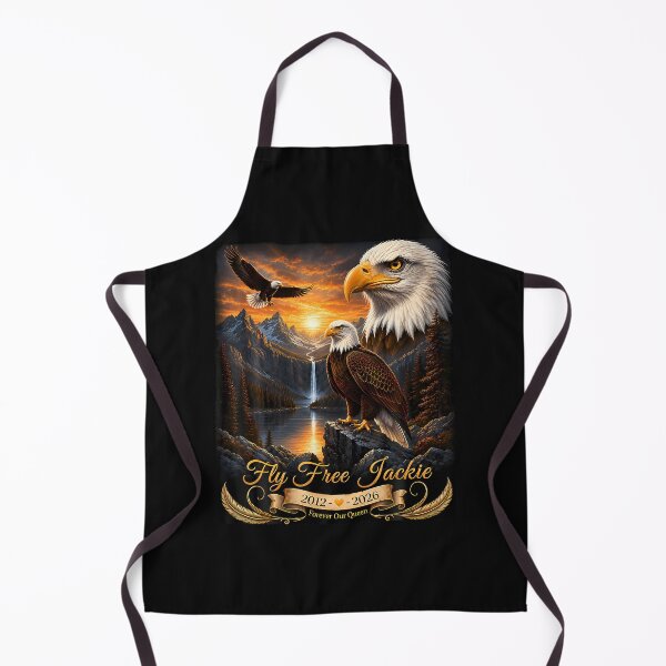 Item preview, Fly Free Jackie The Big Bear Bald Eagle Memorial Tribute designed and sold by JamesCrArt.