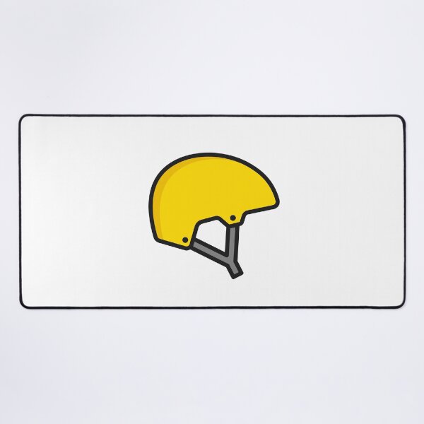 Item preview, Yellow Safety Helmet Cycling Icon designed and sold by VectorForge Studio.
