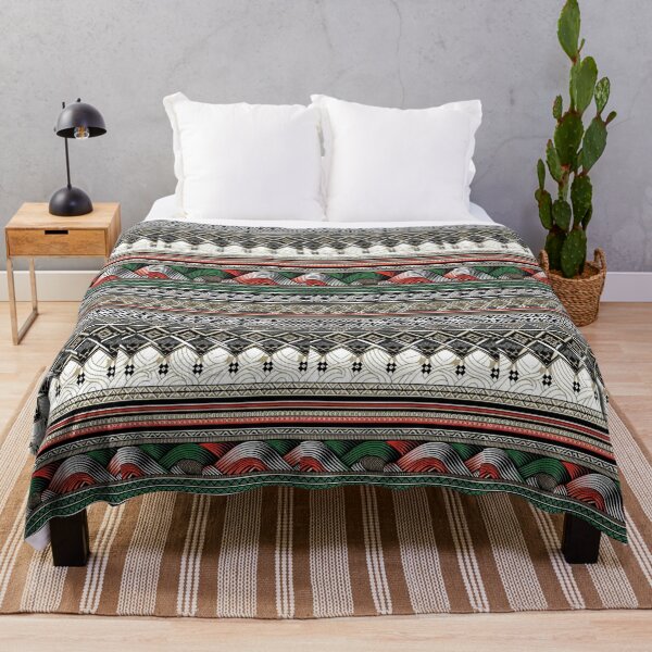 Item preview, Colorful Palestinian Keffiyeh Pattern — Heritage-Inspired Design designed and sold by Right-UR.
