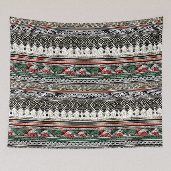 Item preview, Colorful Palestinian Keffiyeh Pattern — Heritage-Inspired Design designed and sold by Right-UR.