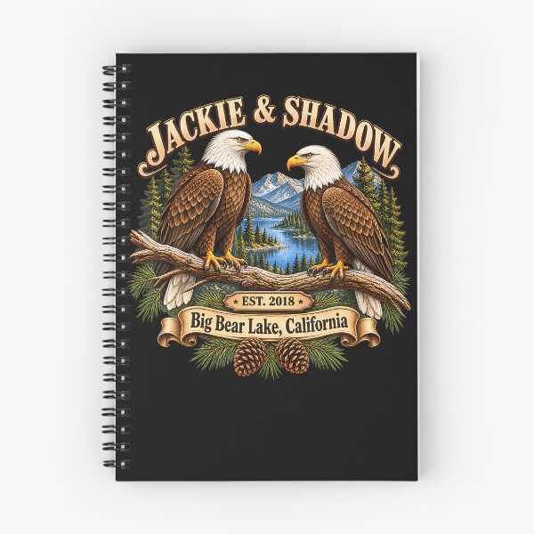 Item preview, JACKIE & SHADOW BIG BEAR LAKE CALIFORNIA Big Bear Lake Bald Eagle Nature designed and sold by JamesCrArt.