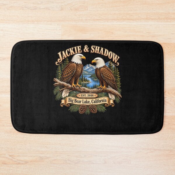 Item preview, JACKIE & SHADOW BIG BEAR LAKE CALIFORNIA Big Bear Lake Bald Eagle Nature designed and sold by JamesCrArt.