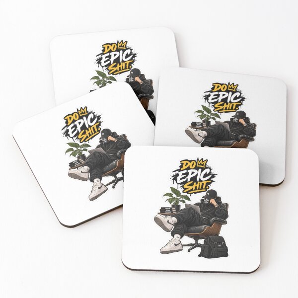 Item preview, Do Epic Shit Hustle Grind Sticker designed and sold by CreativeKrish07.