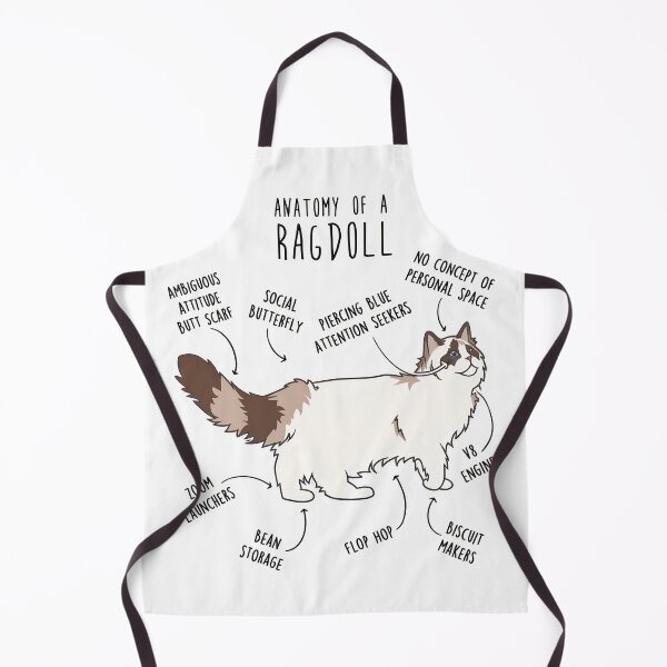 Item preview, Anatomy of a Ragdoll Cat Funny Pet Owner Gift designed and sold by OlyvieArt.