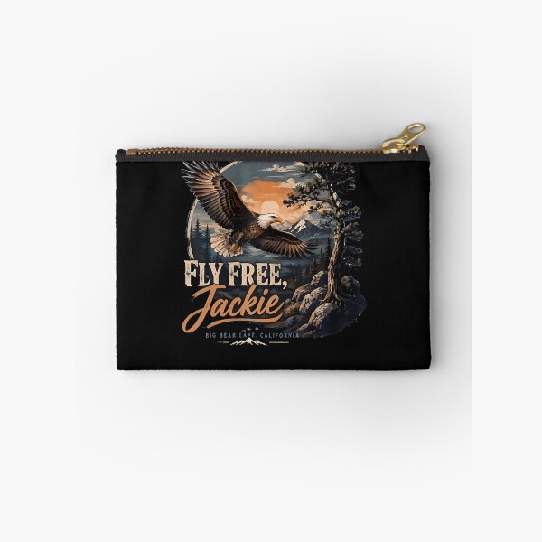 Item preview, Vintage Jackie Fly Free Big Bear Eagle Forever Our Queen designed and sold by JamesCrArt.