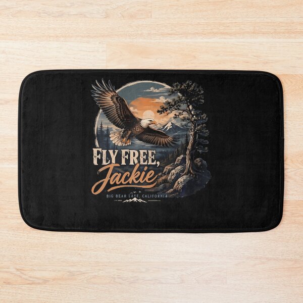 Item preview, Vintage Jackie Fly Free Big Bear Eagle Forever Our Queen designed and sold by JamesCrArt.