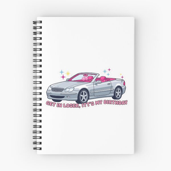 Item preview, Get in, loser, it's my birthday - Y2K car designed and sold by conamor-bymel.