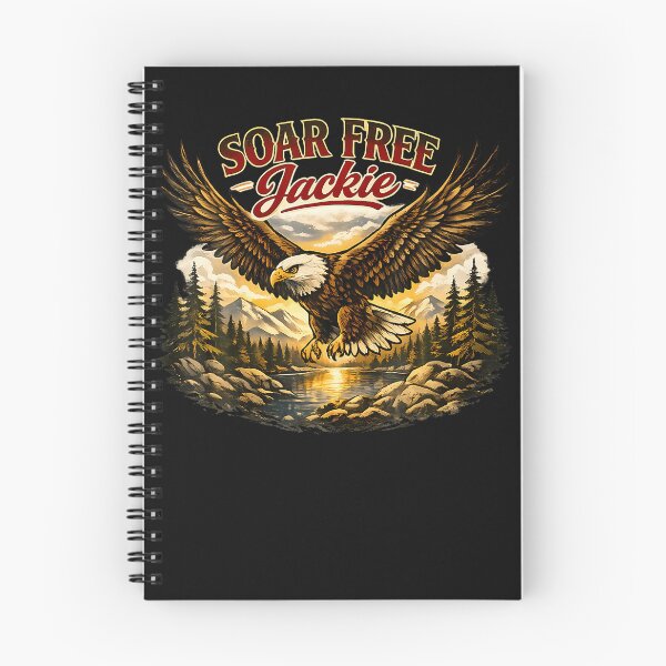 Item preview, Jackie Soar Free Fly Free Bald Eagle Memorial designed and sold by JamesCrArt.