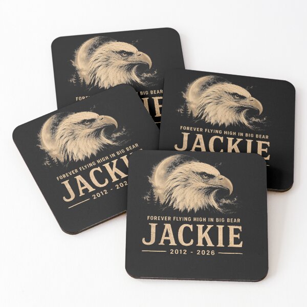 Item preview, Jackie The Bald Eagle Memorial FOREVER FLYING HIGH IN BIG BEAR JACKIE 2012 - 2026 designed and sold by JamesCrArt.