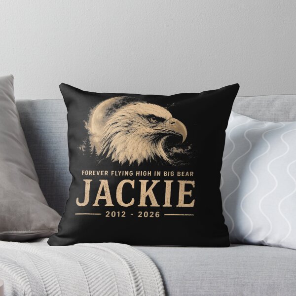 Item preview, Jackie The Bald Eagle Memorial FOREVER FLYING HIGH IN BIG BEAR JACKIE 2012 - 2026 designed and sold by JamesCrArt.