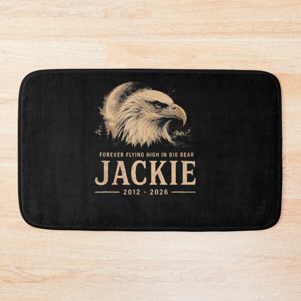 Item preview, Jackie The Bald Eagle Memorial FOREVER FLYING HIGH IN BIG BEAR JACKIE 2012 - 2026 designed and sold by JamesCrArt.