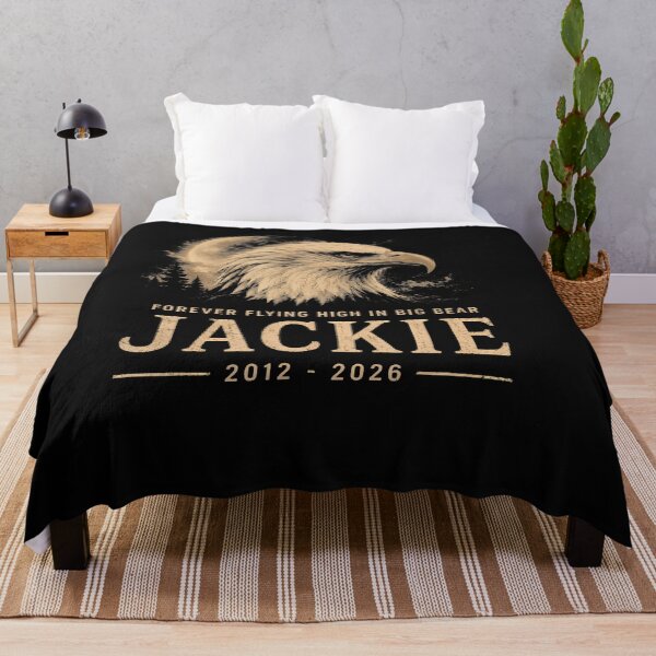 Item preview, Jackie The Bald Eagle Memorial FOREVER FLYING HIGH IN BIG BEAR JACKIE 2012 - 2026 designed and sold by JamesCrArt.