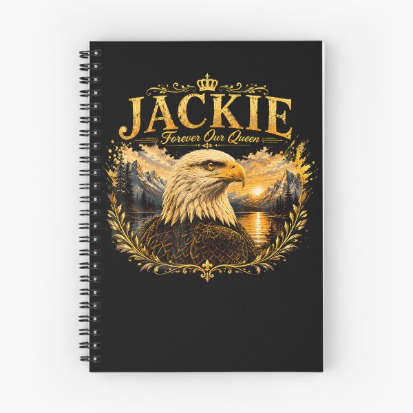 Item preview, Vintage Jackie Forever Our Queen Bald Eagle Memorial Tribute designed and sold by JamesCrArt.