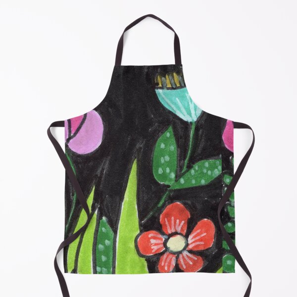 Item preview, Abstract garden at night designed and sold by Jill Brooke.