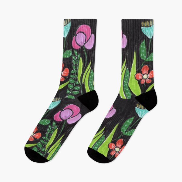 Item preview, Abstract garden at night designed and sold by Jill Brooke.