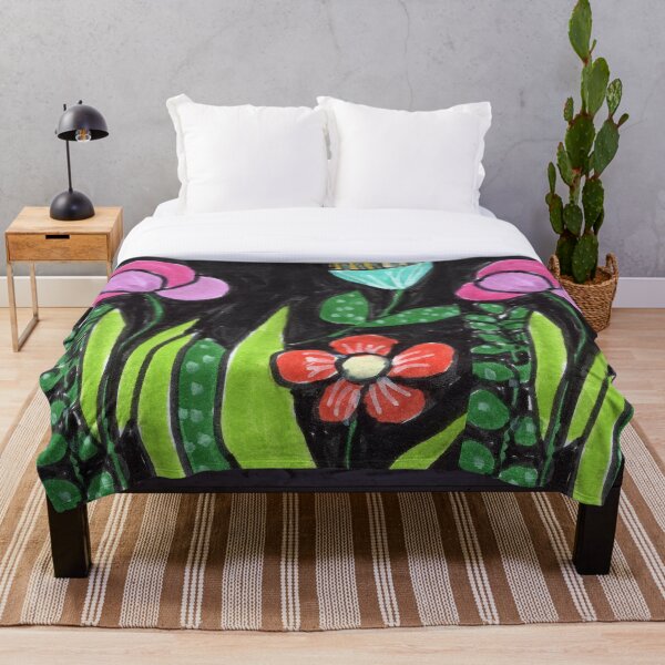 Item preview, Abstract garden at night designed and sold by Jill Brooke.