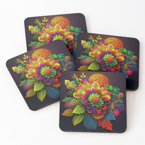 Item preview, Tropical Riot in Green and Orange designed and sold by RAGANADesign.