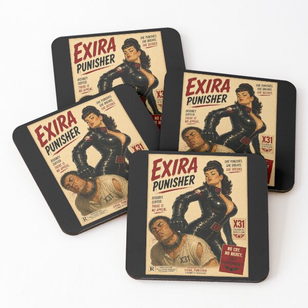 Item preview, Exira Punisher Vintage Sci-Fi Pulp Movie Poster designed and sold by obstinator.