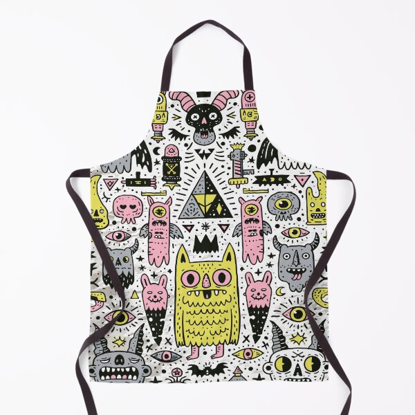 Item preview, Whimsical Monster Doodle Art Abstract Design designed and sold by Romgora.