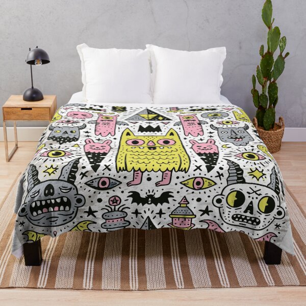 Item preview, Whimsical Monster Doodle Art Abstract Design designed and sold by Romgora.