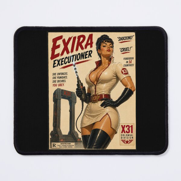 Item preview, Exira Executioner Vintage Sci-Fi Pulp Movie Poster designed and sold by obstinator.