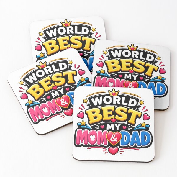 Item preview, World's Best Mom & Dad designed and sold by MR4me.