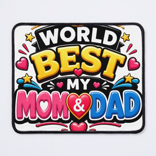 Item preview, World's Best Mom & Dad designed and sold by MR4me.