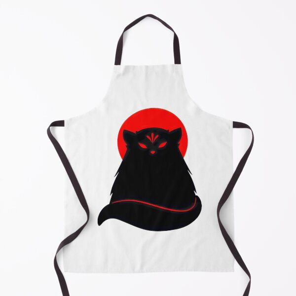 Item preview, Black Kitsune Fox Japanese Folklore Aesthetic Mystical Nine-Tailed Spirit Art LIMITED EDITION designed and sold by YoussefQarbi.