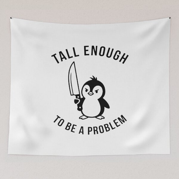 Item preview, tall enough to be a problem designed and sold by kathleenkell.