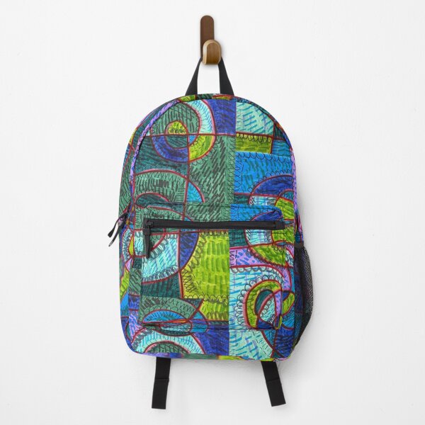 Item preview, Cool Tones Maximalist Spiral Design designed and sold by Honeybee Cameron.