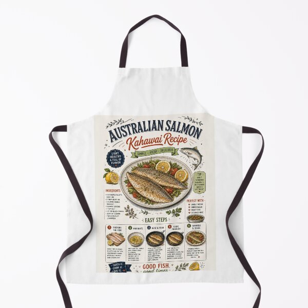 Item preview, Australian Salmon Kahawai Recipe Catch and Cook designed and sold by Yellowriversss.