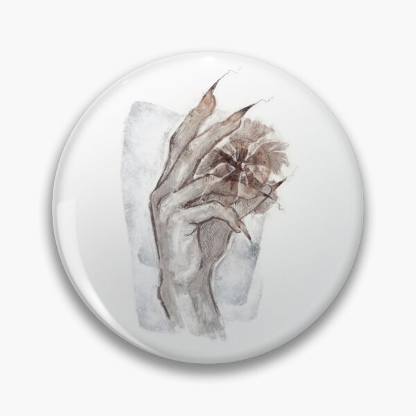 Item preview, FLORAL EYE HAND BROWN designed and sold by melyverso.