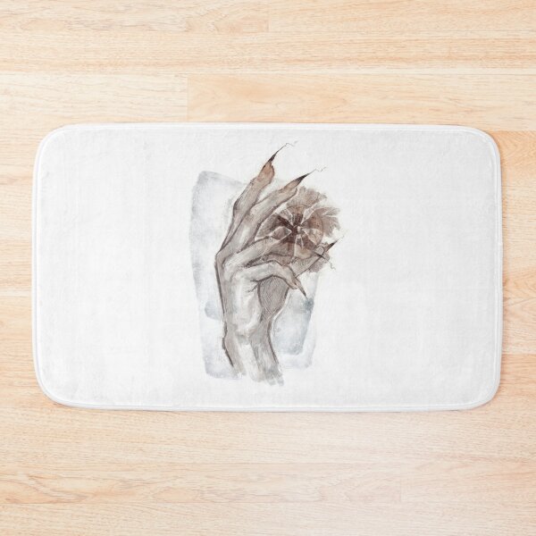 Item preview, FLORAL EYE HAND BROWN designed and sold by melyverso.