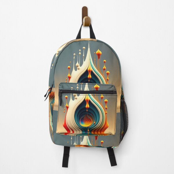 Item preview, Cream Flame with Spectrum Centre designed and sold by RAGANADesign.