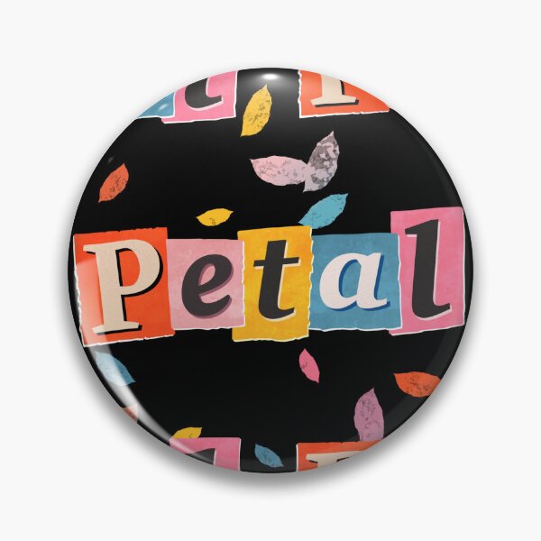 Item preview, Petal Collage Typography Print designed and sold by tviyluv.