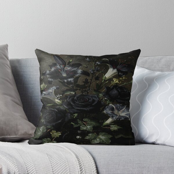 Item preview, Gothic Black Rose Bouquet | Dark Romantic Floral Painting designed and sold by cr6zym1nd.